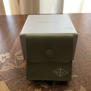 Van Cleef and Arpels travel pouch and box. Very practical for traveling.